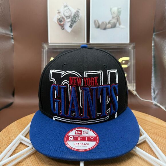 NFL New Era 9Fifty NY Giants Snap-Back hat - Picture 2 of 10